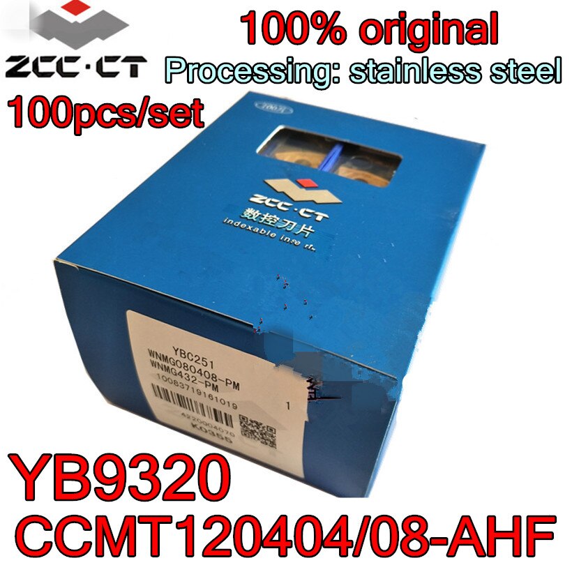 CCMT120404-AHF CCMT120408-AHF YB9320 100pcs 100% ..